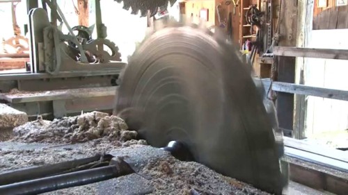 Dampfbetriebenes Sägewerk der Gebrüder Phillips - Best of the Historic Steam Sawmill